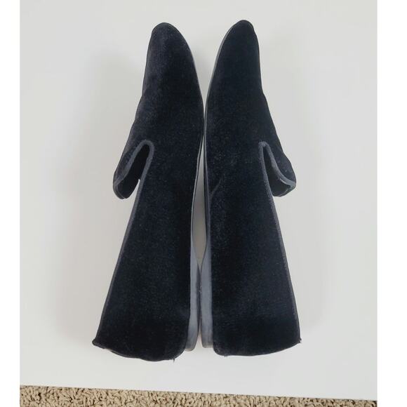 BIRDIES THE STARLING LOAFERS IN BLACK VELVET, SZ 9 - Picture 12 of 16